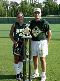 Christy Anch and Assistant Coach H. R. Gray